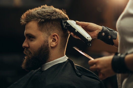 Master Barber at Work